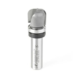 Amana 45990 Carbide Tipped Bowl & Tray 1/4 Radius x 3/4 Dia x 5/8 x 1/2 Inch Shank with Upper BB