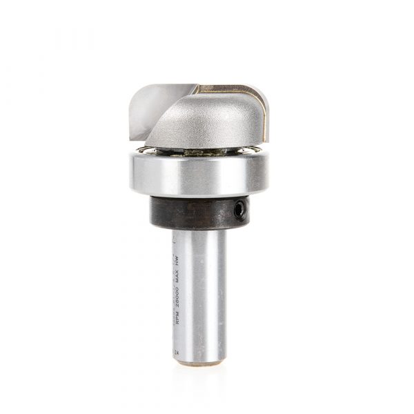 Amana 45994 Carbide Tipped Bowl & Tray 1/4 Radius x 1-1/4 Dia x 1/2 x 1/2 Inch Shank with Upper BB