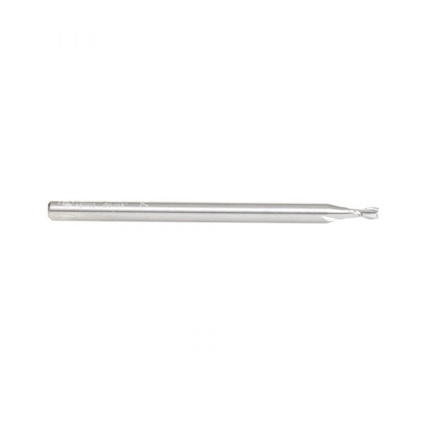 Amana 46003 Solid Carbide Spiral Plunge 5/64 Dia x 1/8 x 1/8 Shank x 2 Inch Long Up-Cut