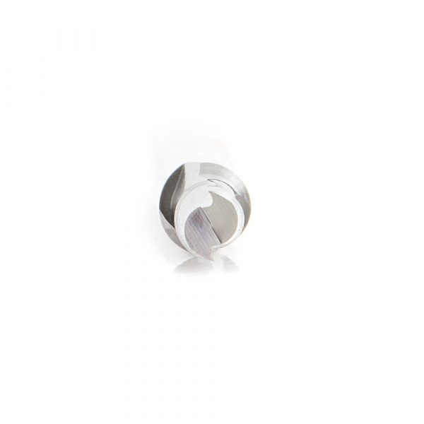 Amana 46004 Solid Carbide Spiral Plunge 3/32 Dia x 1/4 x 1/8 Shank x 2 Inch Long Up-Cut