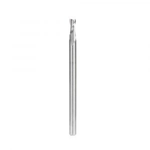 Amana 46005 Solid Carbide Spiral Plunge 7/64 Dia x 1/4 x 1/8 Shank x 2 Inch Long Up-Cut