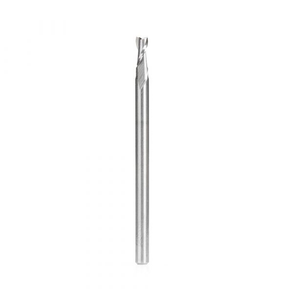 Amana 46005 Solid Carbide Spiral Plunge 7/64 Dia x 1/4 x 1/8 Shank x 2 Inch Long Up-Cut