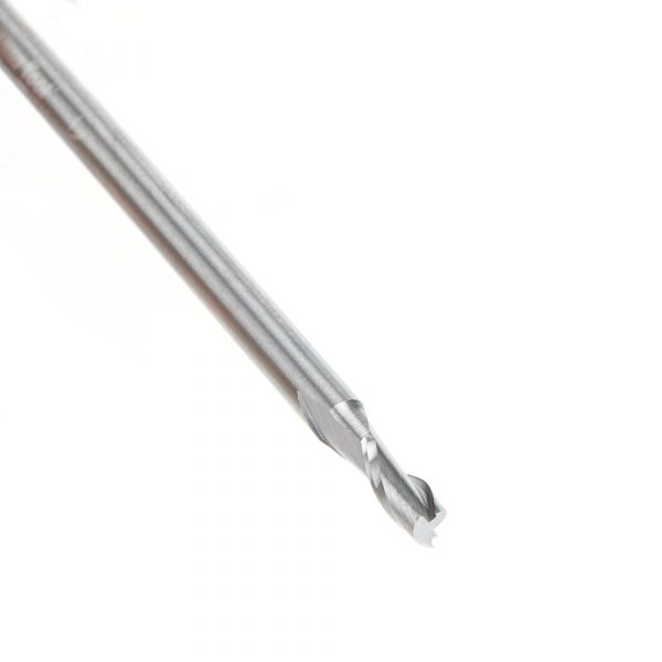 Amana 46005 Solid Carbide Spiral Plunge 7/64 Dia x 1/4 x 1/8 Shank x 2 Inch Long Up-Cut