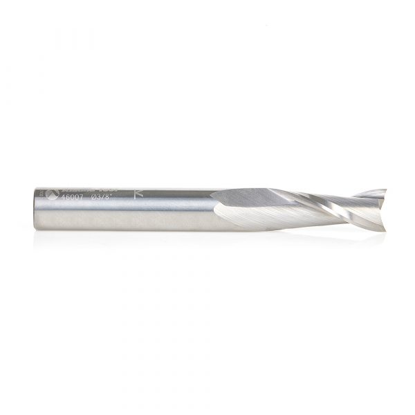 Amana 46007 Solid Carbide Spiral Plunge 3/8 Dia x 1 Inch x 3/8 Shank Up-Cut