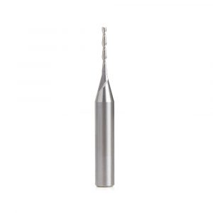 Amana 46009 Solid Carbide Spiral Plunge 1/16 Dia x 1/2 x 1/4 Shank x 2 Inch Long Up-Cut