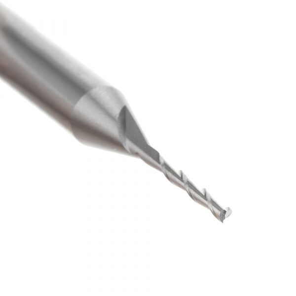 Amana 46009 Solid Carbide Spiral Plunge 1/16 Dia x 1/2 x 1/4 Shank x 2 Inch Long Up-Cut