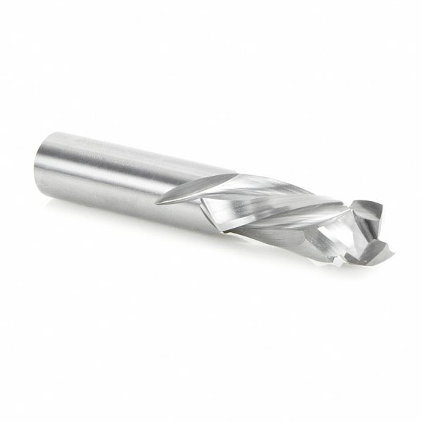 Amana 46012 CNC Solid Carbide Compression Spiral 3 Flute x 1/2 Dia x 1-1/4 x 1/2 Inch Shank