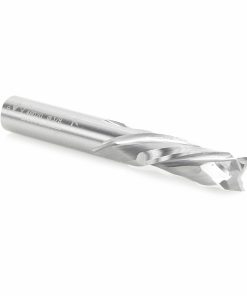 Amana 46020 CNC Solid Carbide Mortise Compression Spiral 3 Flute 3/8 Dia x 1 Inch x 3/8 Shank