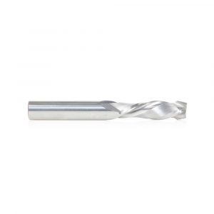 Amana 46021 CNC Solid Carbide Mortise Compression Spiral 3/8 Dia x 1-1/4 x 3/8 Inch Shank