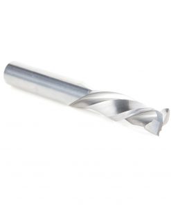 Amana 46021 CNC Solid Carbide Mortise Compression Spiral 3/8 Dia x 1-1/4 x 3/8 Inch Shank