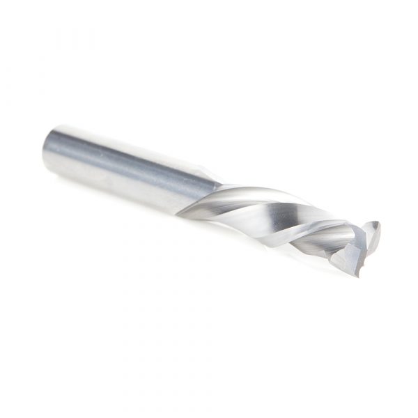Amana 46021 CNC Solid Carbide Mortise Compression Spiral 3/8 Dia x 1-1/4 x 3/8 Inch Shank