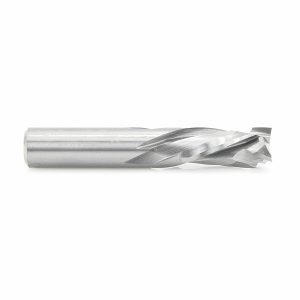 Amana 46022 CNC Solid Carbide Mortise Compression Spiral 3 Flute 1/2 Dia x 1 Cut Height x 1/2 Inch Shank