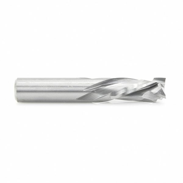 Amana 46022 CNC Solid Carbide Mortise Compression Spiral 3 Flute 1/2 Dia x 1 Cut Height x 1/2 Inch Shank