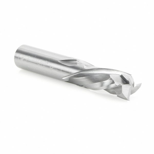 Amana 46022 CNC Solid Carbide Mortise Compression Spiral 3 Flute 1/2 Dia x 1 Cut Height x 1/2 Inch Shank