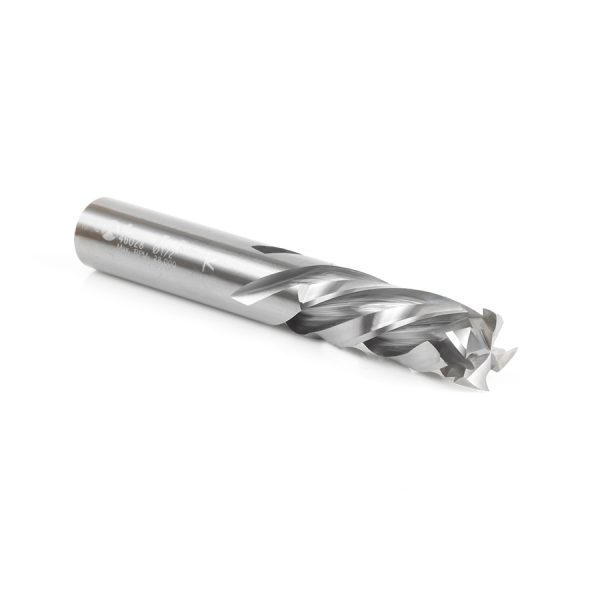 Amana 46028 CNC Solid Carbide Mortise Compression Spiral 4 Flute 1/2 Dia x 1-3/8 x 1/2 Inch Shank