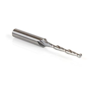 Amana 46030 Solid Carbide CNC Foam Cutting Up-Cut Ball End Spiral 1/8 Dia x 1-1/8 x 1/4 Shank x 2-1/2 Inch Long Router Bit