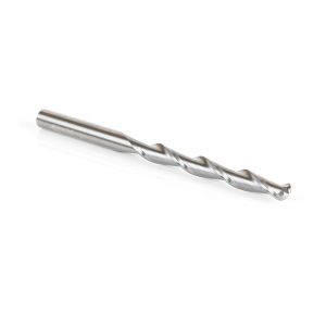 Amana 46032 Solid Carbide CNC Foam Cutting Up-Cut Ball End Spiral 1/4 Dia x 2-1/4 x 1/4 Shank x 4 Inch Long Router Bit
