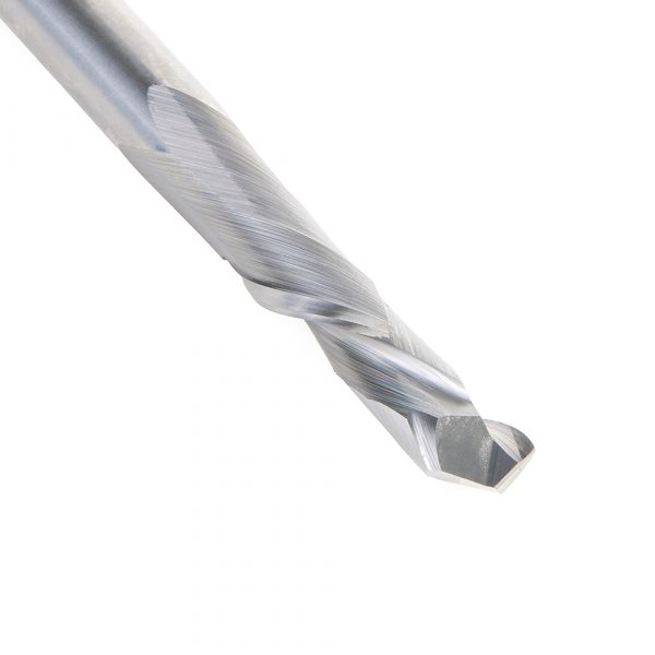 Amana 46036 CNC Solid Carbide Compression Spiral Single Flute 1/4 Dia x 1 Inch x 1/4 Inch Shank