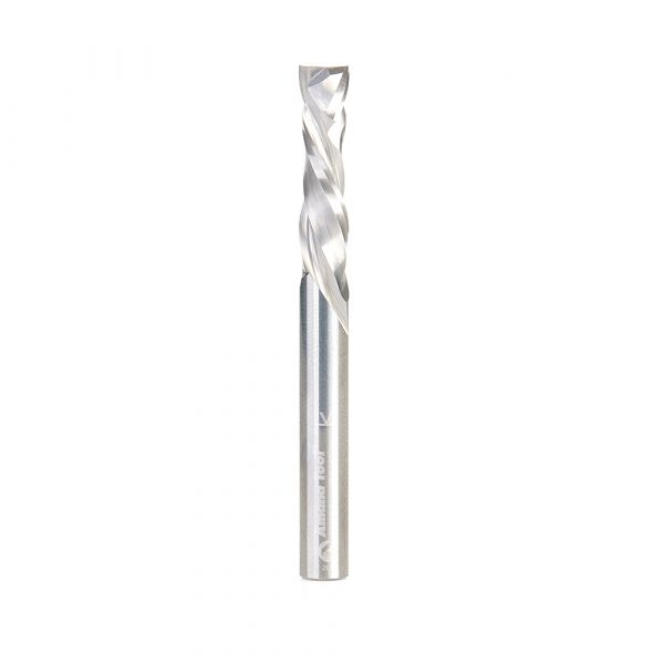 Amana 46037 CNC Solid Carbide Compression Spiral 1/4 Dia x 1 Inch x 1/4 Inch Shank