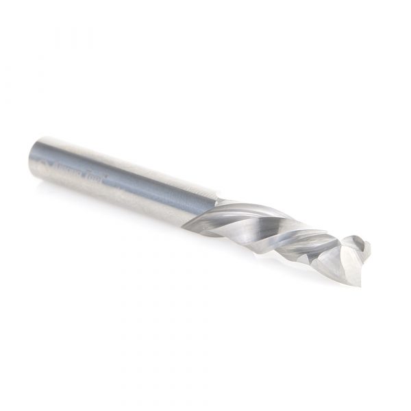 Amana 46037 CNC Solid Carbide Compression Spiral 1/4 Dia x 1 Inch x 1/4 Inch Shank