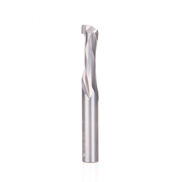 Amana 46038 CNC Solid Carbide Compression Spiral Single Flute 3/8 Dia x 1-1/8 x 3/8 Inch Shank