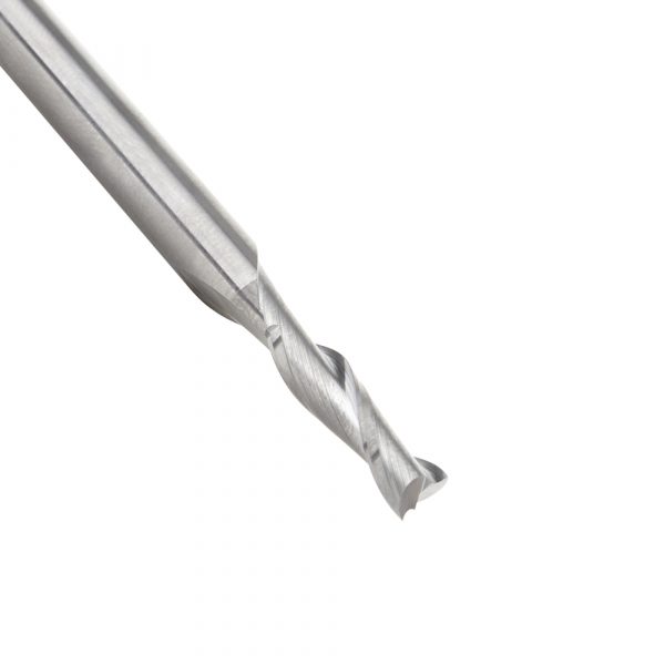 Amana 46062 Solid Carbide Spiral Plunge 5mm Dia x 3/4 x 1/4 Inch Shank Up-Cut