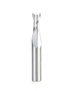 Amana 46063 Solid Carbide Spiral Plunge 8mm Dia x 3/4 x 3/8 Inch Shank Up-Cut