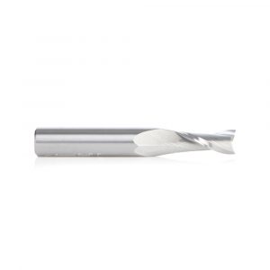 Amana 46063 Solid Carbide Spiral Plunge 8mm Dia x 3/4 x 3/8 Inch Shank Up-Cut