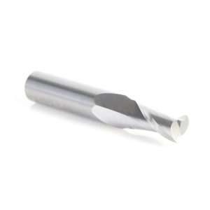 Amana 46063 Solid Carbide Spiral Plunge 8mm Dia x 3/4 x 3/8 Inch Shank Up-Cut