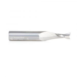 Amana 46064 Solid Carbide Spiral Plunge 8mm Dia x 3/4 x 1/2 Inch Shank Up-Cut