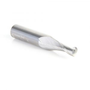 Amana 46064 Solid Carbide Spiral Plunge 8mm Dia x 3/4 x 1/2 Inch Shank Up-Cut