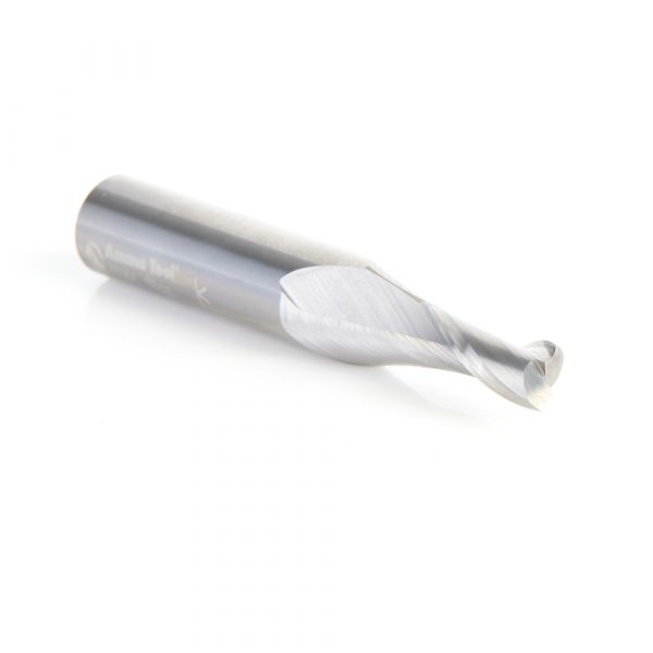 Amana 46064 Solid Carbide Spiral Plunge 8mm Dia x 3/4 x 1/2 Inch Shank Up-Cut