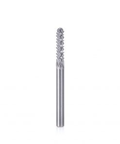 Amana 46087 End Mill Point Diamond Pattern Composite Cutting 1/8 Dia x 1/2 x 1/8 Inch Shank