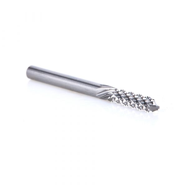 Amana 46087 End Mill Point Diamond Pattern Composite Cutting 1/8 Dia x 1/2 x 1/8 Inch Shank