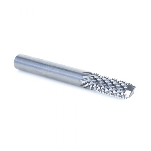 Amana 46089 End Mill Point Diamond Pattern Composite Cutting 1/4 Dia x 3/4 x 1/4 Inch Shank