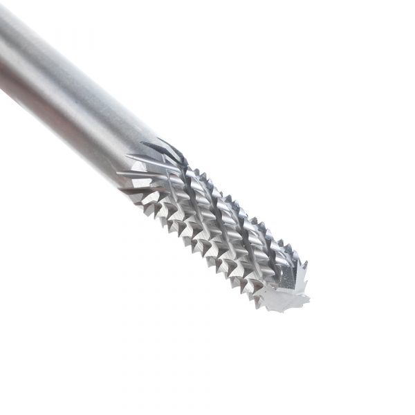 Amana 46089 End Mill Point Diamond Pattern Composite Cutting 1/4 Dia x 3/4 x 1/4 Inch Shank