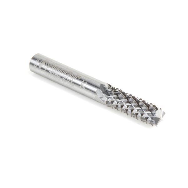 Amana 46099 End Mill Point Diamond Pattern Composite Cutting 1/4 Dia x 3/4 x 1/4 Inch Shank