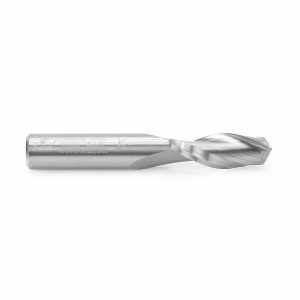 Amana 46103 Solid Carbide Spiral Plunge 3/8 Dia x 1 Inch x 3/8 Shank Up-Cut