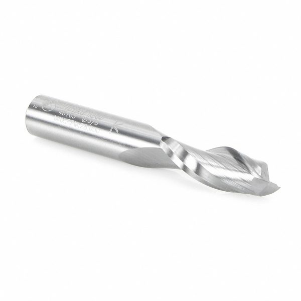 Amana 46103 Solid Carbide Spiral Plunge 3/8 Dia x 1 Inch x 3/8 Shank Up-Cut