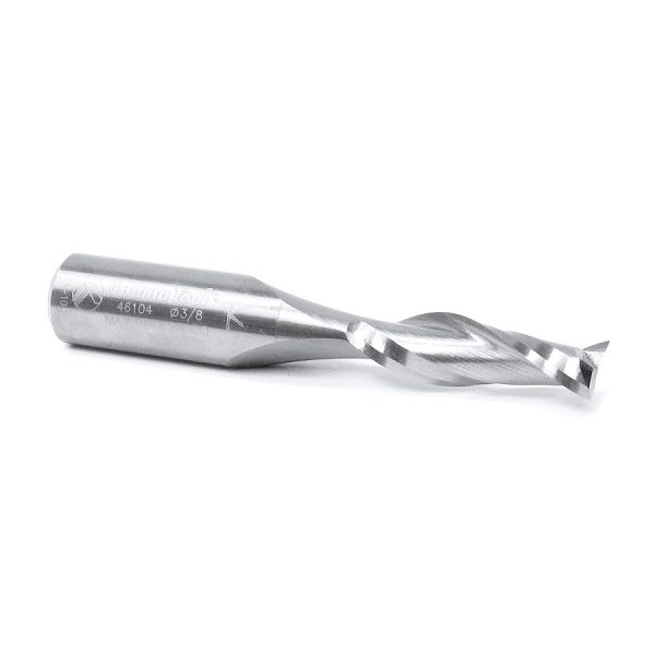 Amana 46104 Solid Carbide Spiral Plunge 3/8 Dia x 1-1/4 x 1/2 Inch Shank Up-Cut