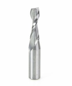Amana 46104 Solid Carbide Spiral Plunge 3/8 Dia x 1-1/4 x 1/2 Inch Shank Up-Cut