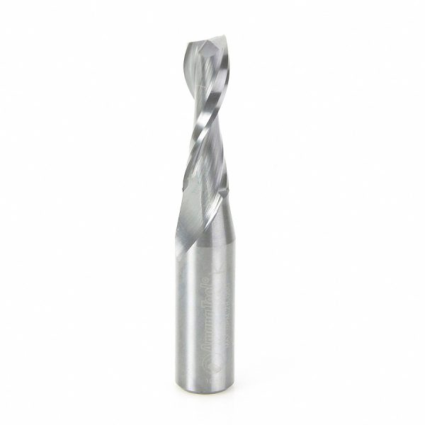 Amana 46104 Solid Carbide Spiral Plunge 3/8 Dia x 1-1/4 x 1/2 Inch Shank Up-Cut