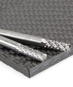 Amana 46112 End Mill Point Diamond Pattern Composite Cutting 1/4 Dia x 3/4 x 1/4 Inch Shank