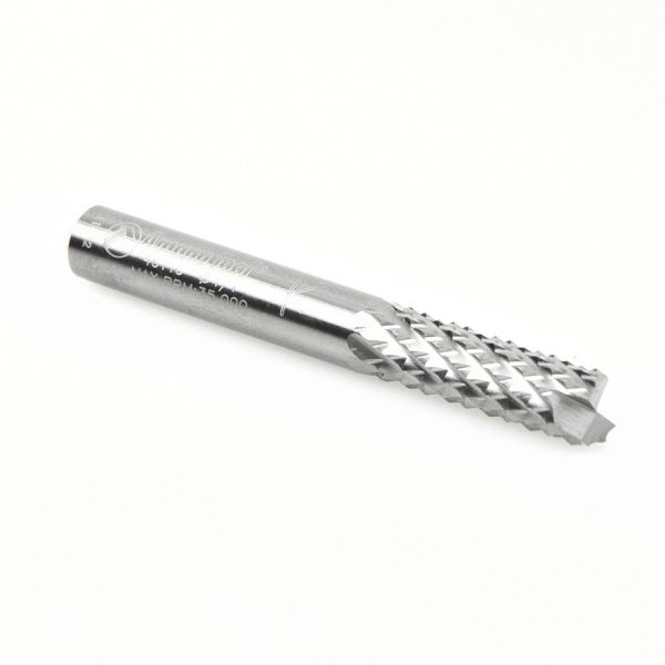Amana 46110 End Mill Point Diamond Pattern Composite Cutting 1/4 Dia x 3/4 x 1/4 Inch Shank