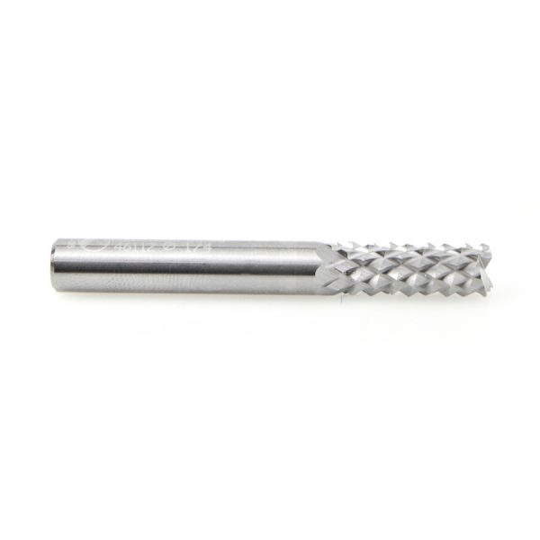 Amana 46112 End Mill Point Diamond Pattern Composite Cutting 1/4 Dia x 3/4 x 1/4 Inch Shank
