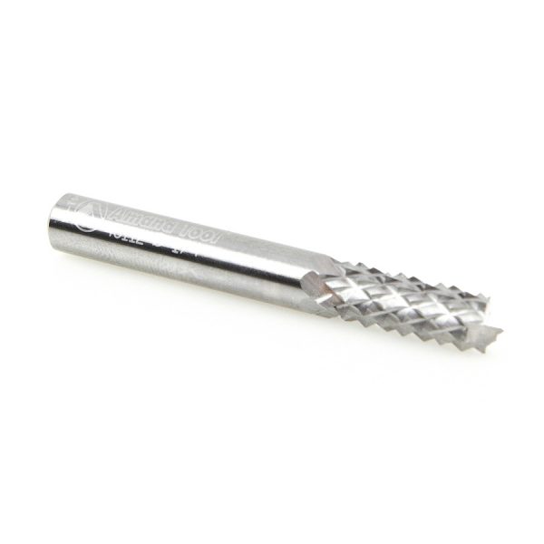 Amana 46112 End Mill Point Diamond Pattern Composite Cutting 1/4 Dia x 3/4 x 1/4 Inch Shank