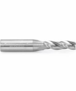 Amana 46114 Solid Carbide Spiral Plunge 3/8 Dia x 1-1/4 x 3/8 Inch Shank Up-Cut, 3-Flute