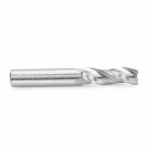 Amana 46116 Solid Carbide Spiral Plunge 1/2 Dia x 1-1/2 x 1/2 Inch Shank Up-Cut, 3-Flute