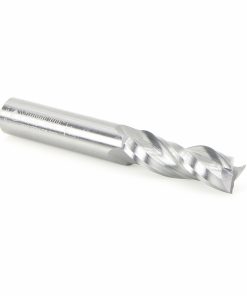 Amana 46116 Solid Carbide Spiral Plunge 1/2 Dia x 1-1/2 x 1/2 Inch Shank Up-Cut, 3-Flute