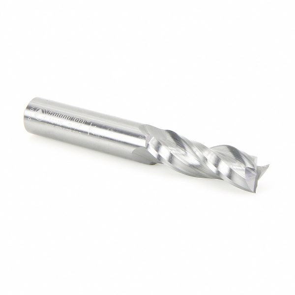 Amana 46116 Solid Carbide Spiral Plunge 1/2 Dia x 1-1/2 x 1/2 Inch Shank Up-Cut, 3-Flute